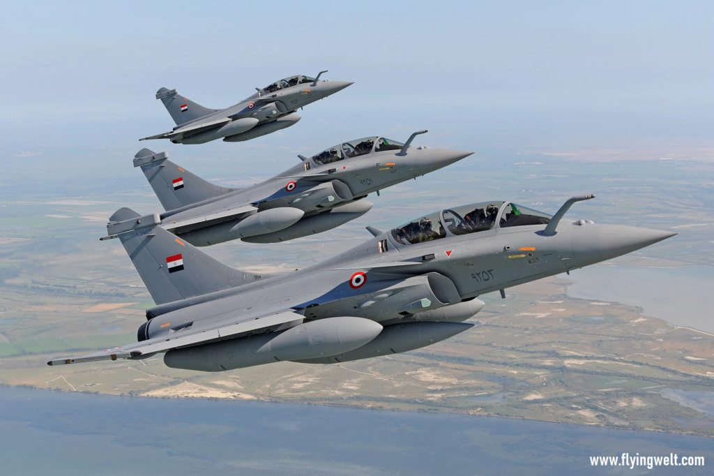 3 Dassault Rafale fighter jet