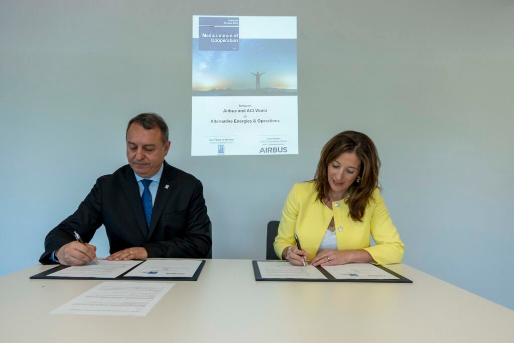 Airbus partners with ACI World to strengthen global cooperation to decarbonise aviation